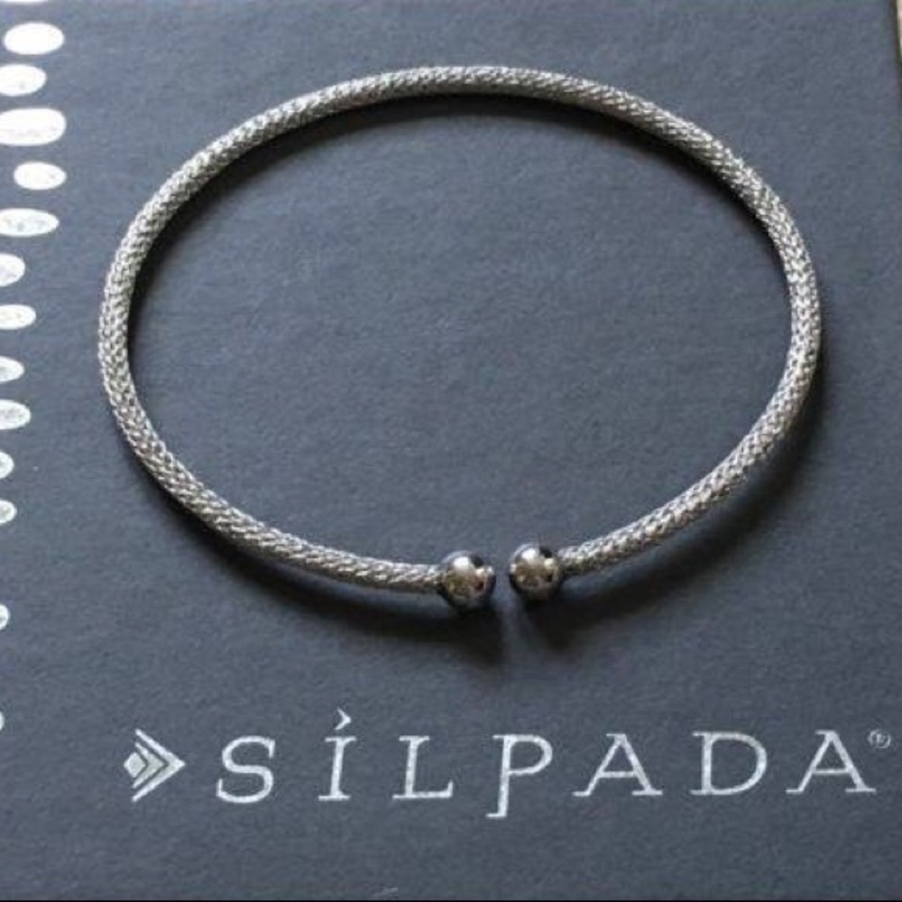 Silpada Sterling Silver Cuff Bracelet